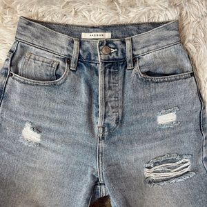 Pacsun Distressed Blue Jeans